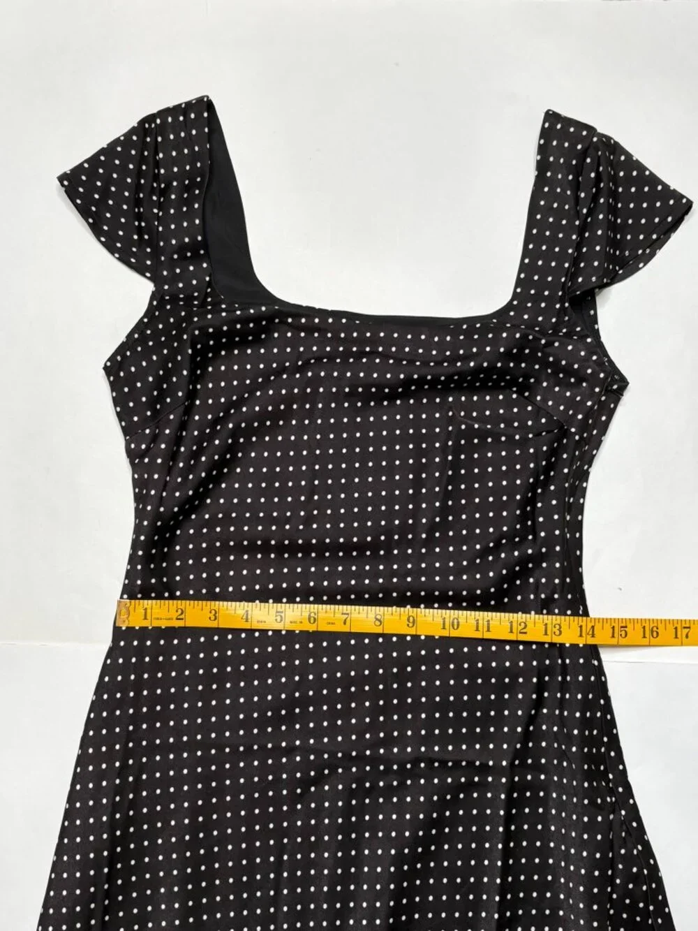 Princess Polly Lucienna Polka Dot Mini Dress Black White Size 6 NWT - Picture 5 of 13
